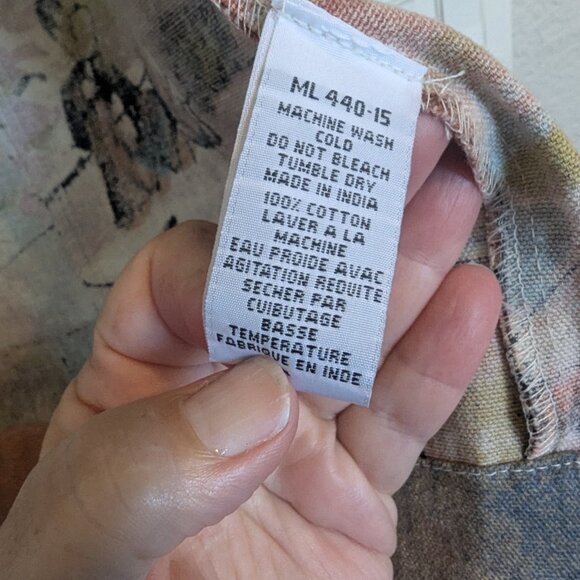 Micheal Leu | Scenery Textile Jacket | M | EUC | MUSEUM WORTHY! | 100% Cotton - Picture 4 of 9